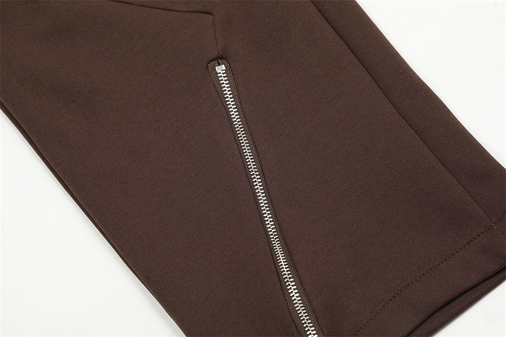 Loose Casual Fleece-lined Trousers Men