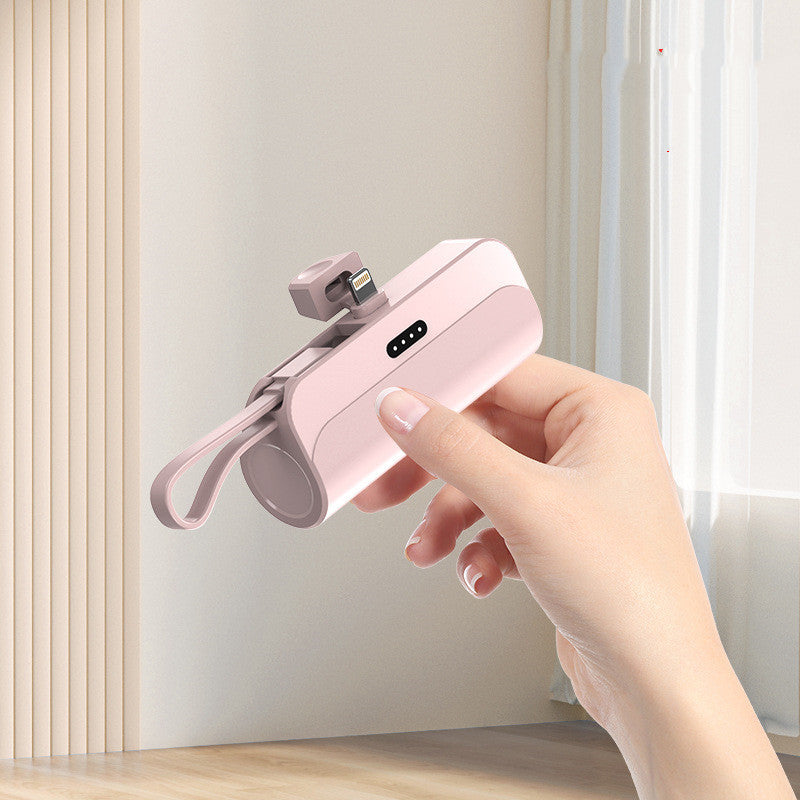 Banque de puissance de capsule sans fil de poche petite et portable