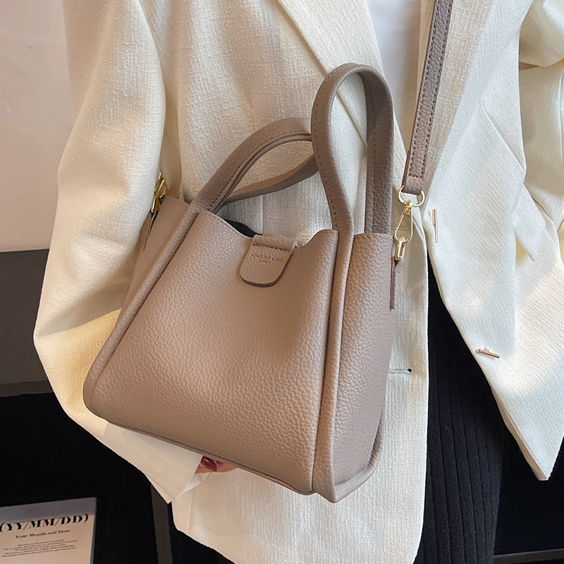 Sac à bandoulière seau portable de grande capacité