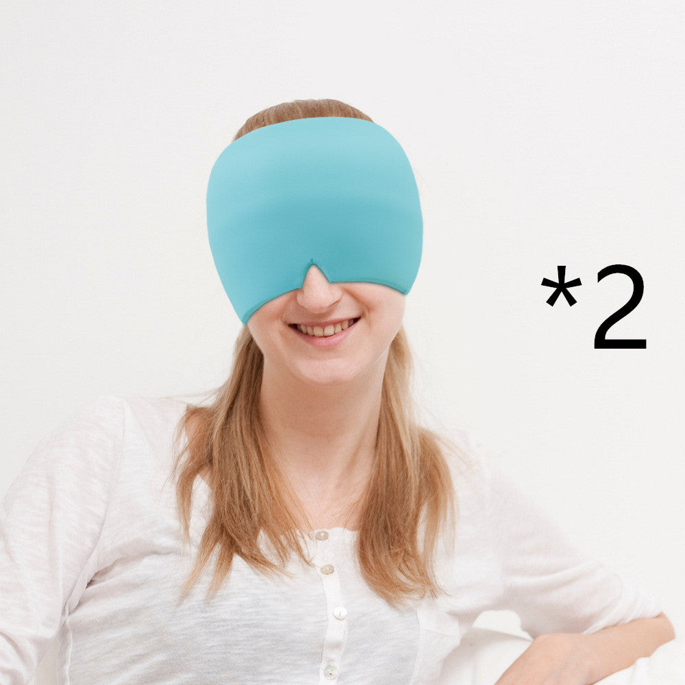 Mascarilla para ojos en gel para aliviar el dolor de cabeza