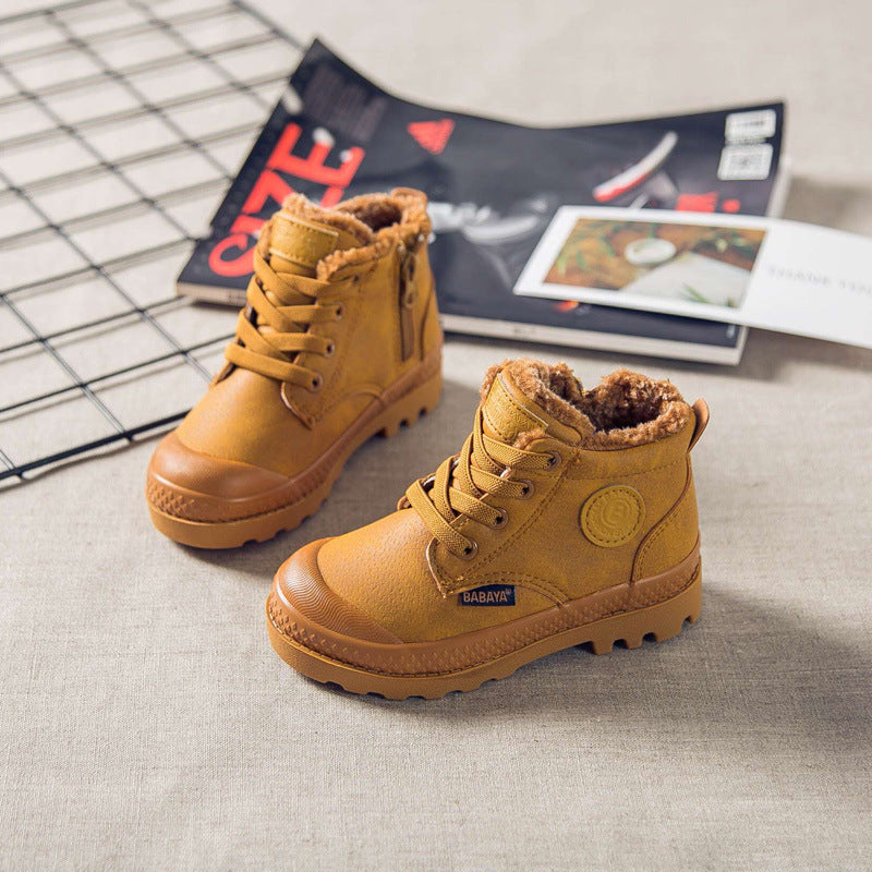 Chaussures Martin en coton pour enfants hiver