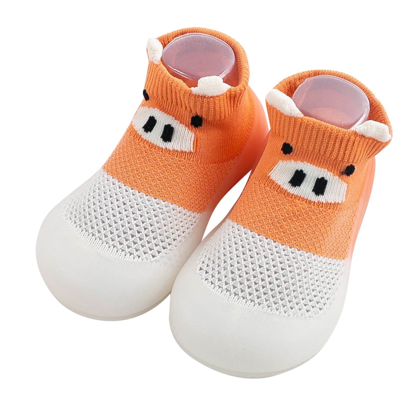 Zapatos para bebés y niños pequeños, calzado antideslizante de fondo suave y transpirable para el suelo para niños y niñas