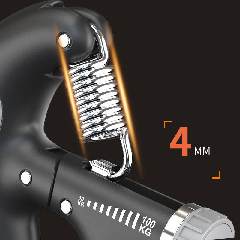 Agarre de mano Entrenador de fuerza de agarre de dedo ajustable Dispositivo de entrenamiento de fuerza de agarre, Dispositivo de rehabilitación de mano, Entrenador de fuerza de agarre, Fortalecedor de antebrazo, Exprimidor de mano Resistencia ajustable