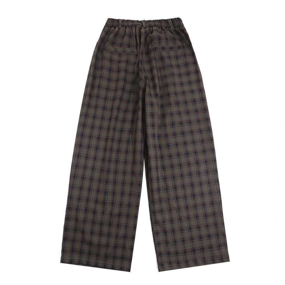 Men's Fashionable Loose All-match Drooping Straight Wide Leg Pants