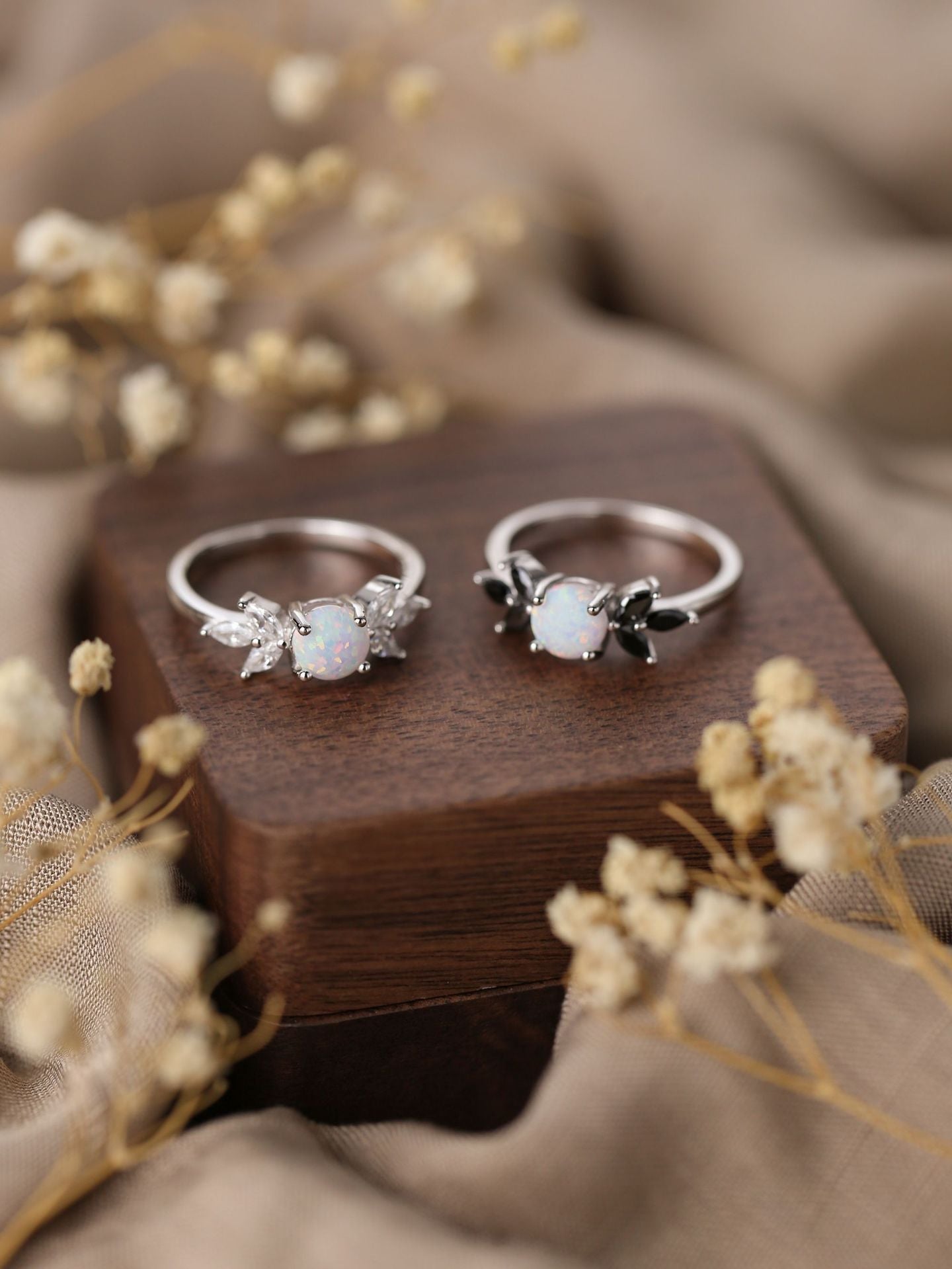 Fashion Personalized Opal Ring For Women
