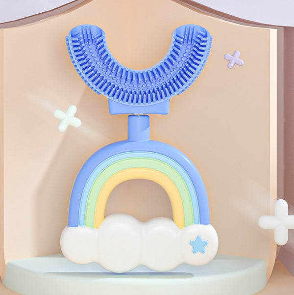 Désinfection et stérilisation des brosses à dents en forme de U en gel de silice pour enfants