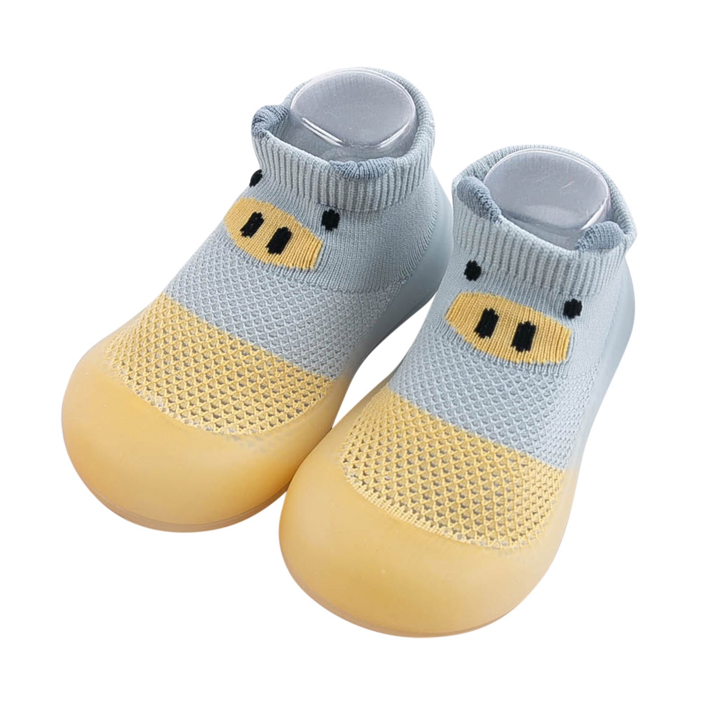 Zapatos para bebés y niños pequeños, calzado antideslizante de fondo suave y transpirable para el suelo para niños y niñas