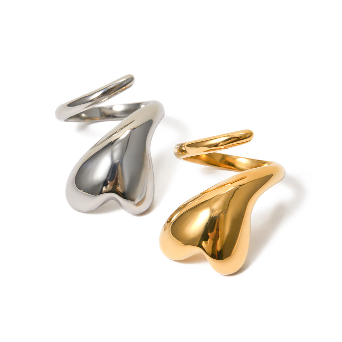 Stainless Steel Heart Cord For Braiding Ring Does Not Fade