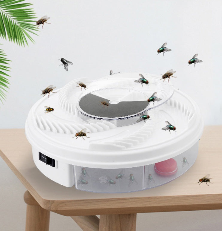Trampas para insectos, trampa para moscas, atrapamoscas eléctrico USB automático, receptor de Control de rechazo de plagas