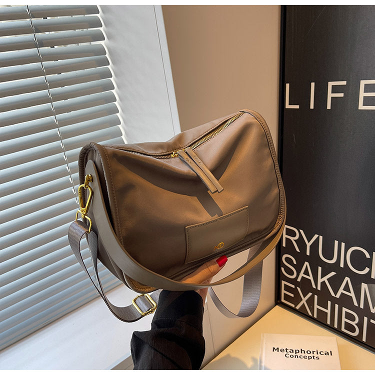 Bolso bandolera de un solo hombro, moderno y versátil, de gran capacidad