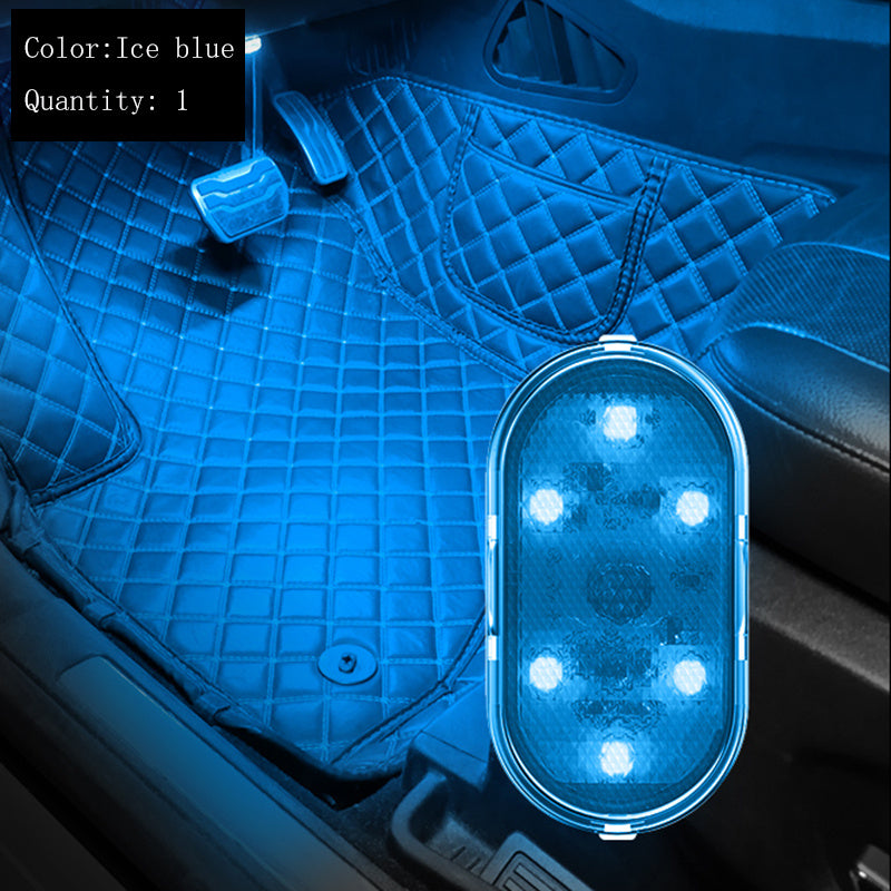 Lampe à capteur tactile sans câblage, libre de coller l'éclairage d'ambiance intégré