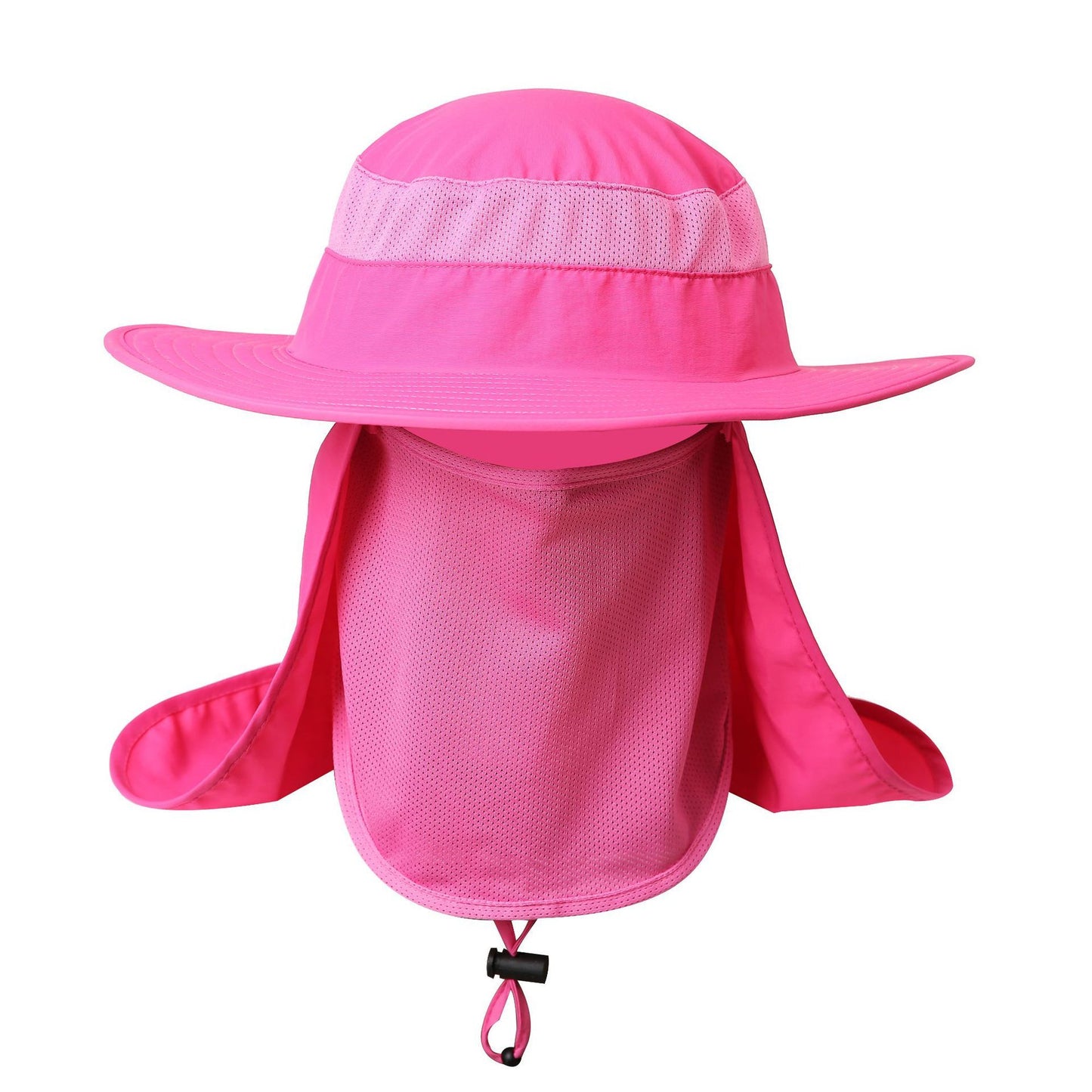 Chapeau de pêcheur avec protection à 360 degrés contre le soleil, l'eau et les UV 