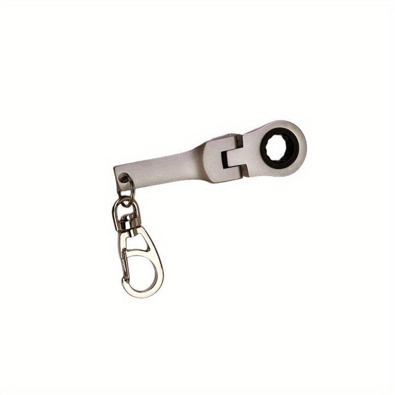 Ratchet Creative Anti Loss Hanging Buckle Wrench Keychain