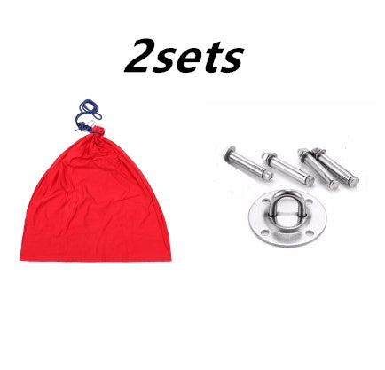 Hamaca columpio interior y exterior de algodón para niños, para acurrucarse hasta terapia sensorial infantil, paquete elástico suave, asiento estable