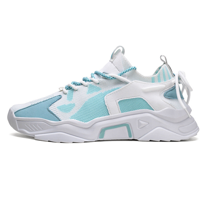 Baskets grande taille homme fond épais décontracté