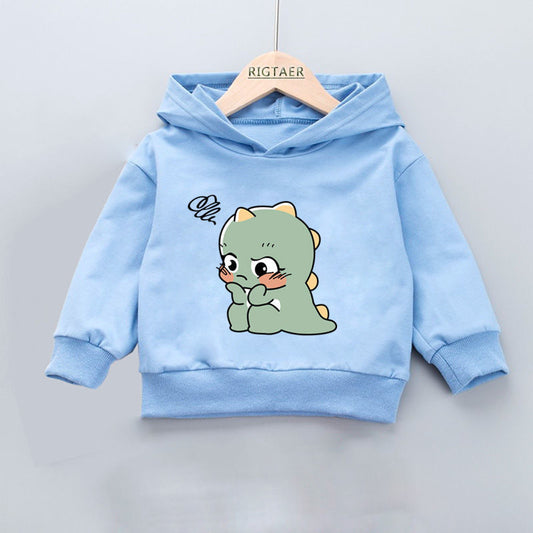 Sweats à capuche pour garçons et filles printemps et automne