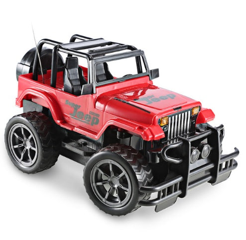 Wrangler Knight-coche teledirigido, vehículo todoterreno con Control remoto, modelo de coche de deriva