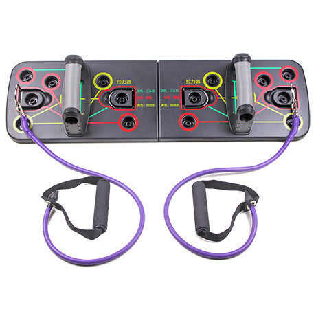 Soporte combinado de cuerda de tracción de tabla plegable de realce multifuncional