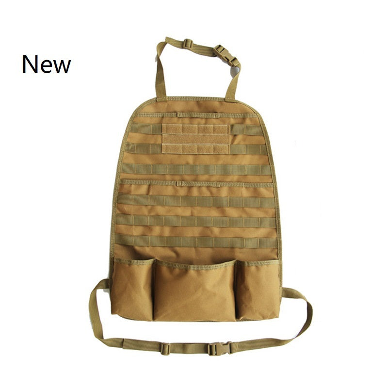 Organisateur de siège arrière de véhicule tactique