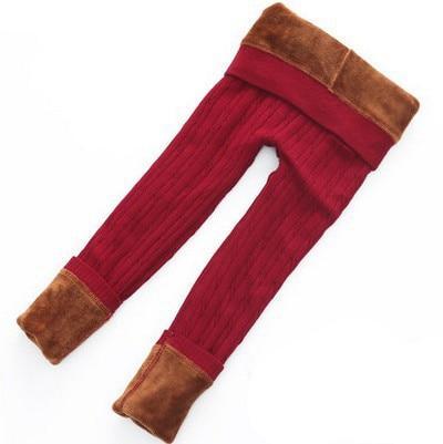 Leggings d'hiver chauds pour enfants
