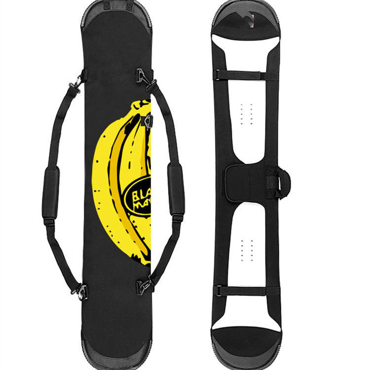 Mochila con bolsa para snowboard y esquí con piel de bola de masa de snowboard