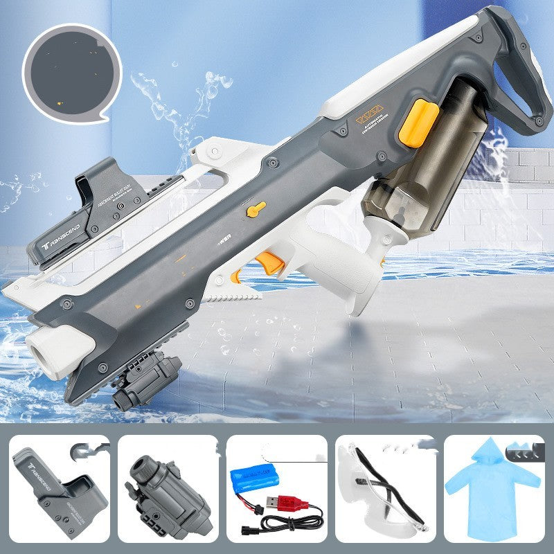 Pistolet à eau électrique continu pour pulvérisation d'eau pour enfants