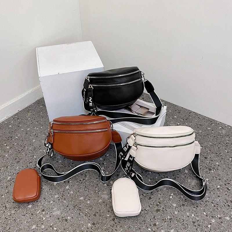 Sac messager à bandoulière simple pour femmes