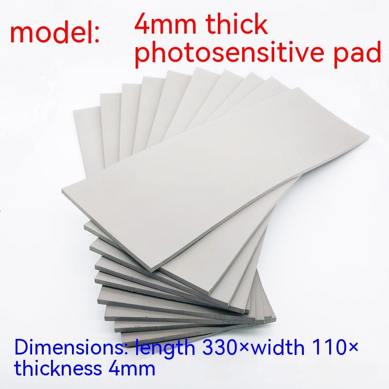 Sello de cerámica, caligrafía y pintura, estera sensible a la luz, hoja entera negra y gris de alta calidad