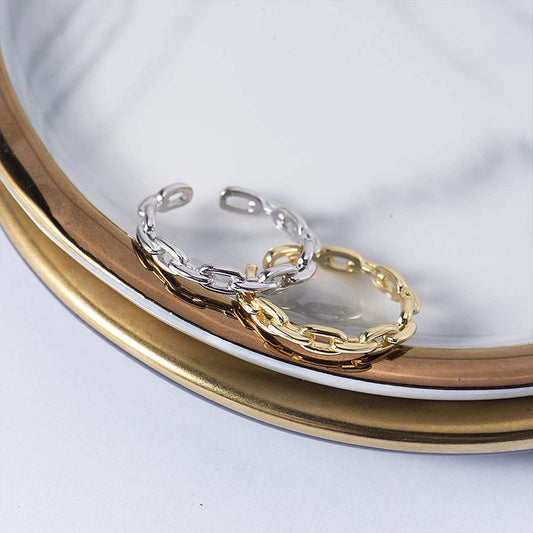 Adjustable Opening Size Clip Chain Ring