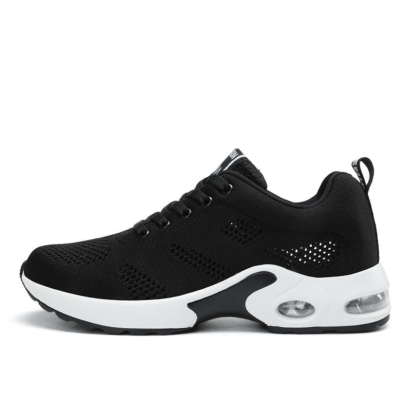 Chaussures de sport en maille pour étudiants, course à pied, pour femmes