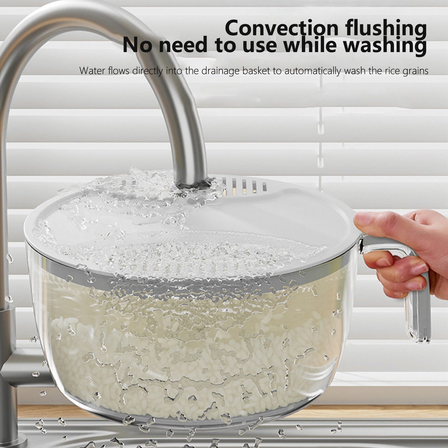 Bassin de Drainage multifonctionnel pour la cuisine domestique, panier de lavage de fruits et de riz, panier de légumes, Gadgets de cuisine multifonctions