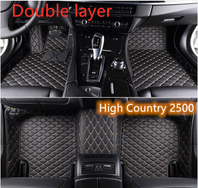 Alfombrilla de cuero para coche completamente rodeada, protección para todo tipo de clima