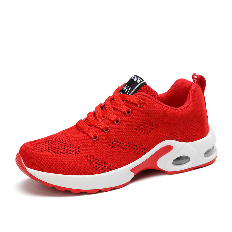 Chaussures de sport en maille pour étudiants, course à pied, pour femmes