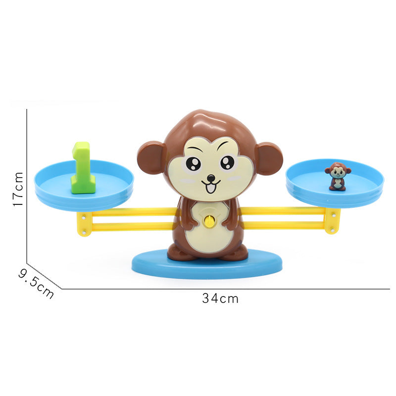 Monkey Balance Children Juguetes de suma y resta digitales tempranos
