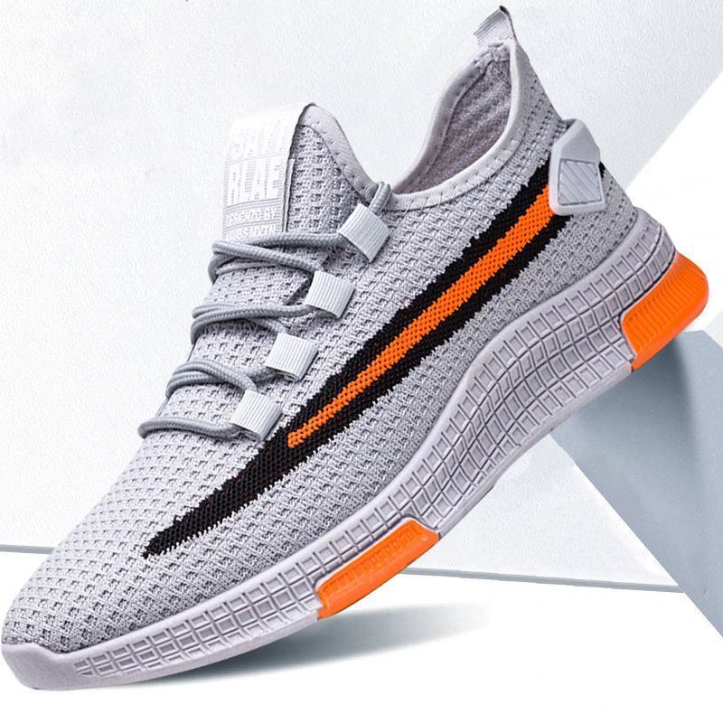 Chaussures homme en tricot volant sauvage