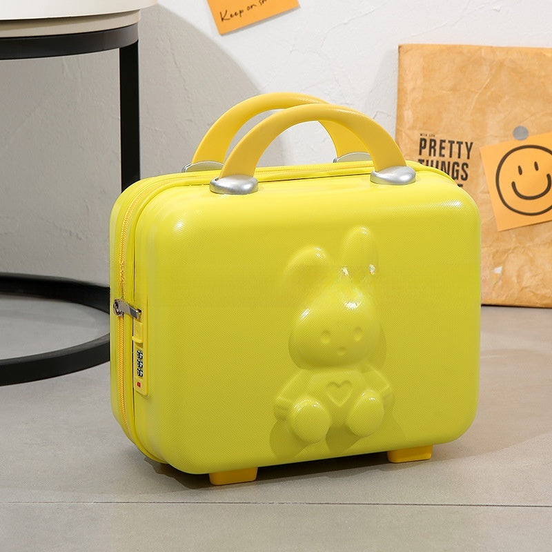 Boîte de mot de passe de sac de rangement portable lapin