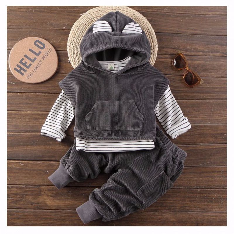 Costume chaud et beau à la mode pour bébé garçon