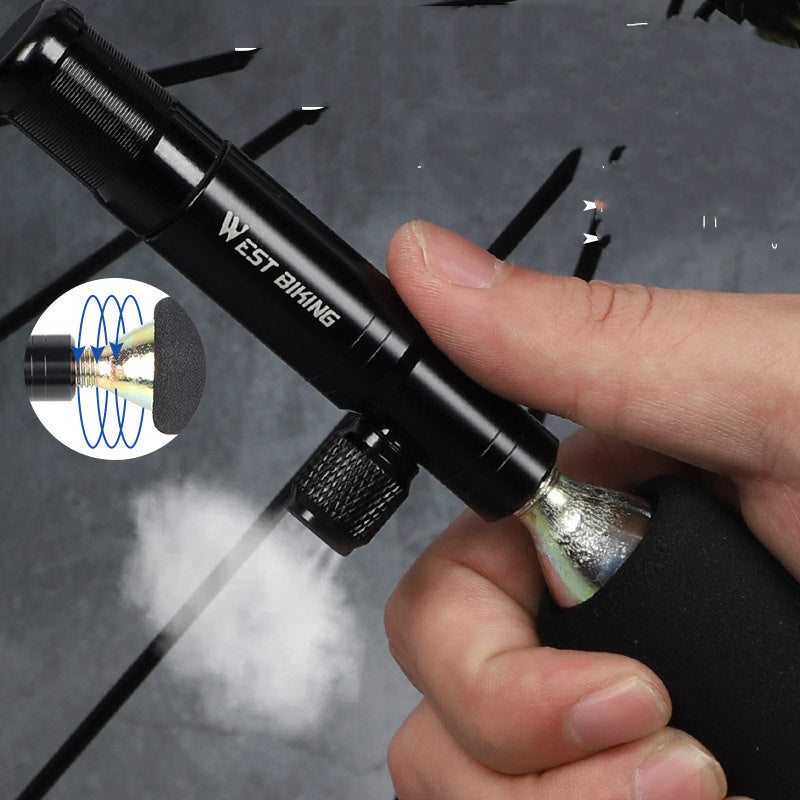 Pompe portative multifonctionnelle d'outil de réparation de pneu d'équipement d'équitation d'urgence de vélo