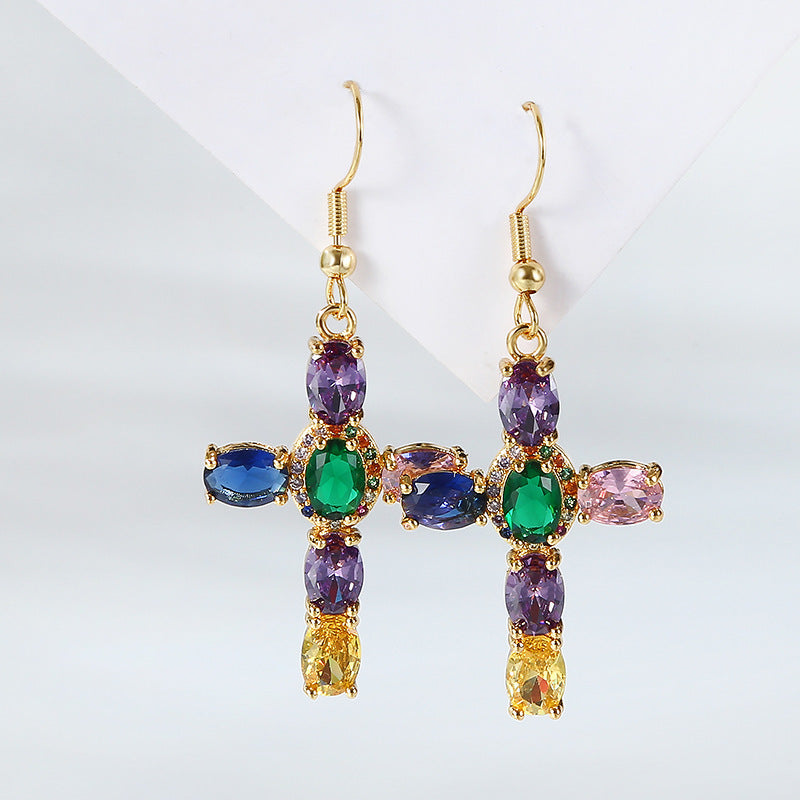 Clou d'oreille de personnalité de mode multi-style