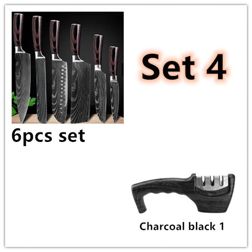 Ensemble spécial menuisier ensemble 6 pièces ensemble 8 pièces couteau couteau de Chef couteau de cuisine couteau de cuisine