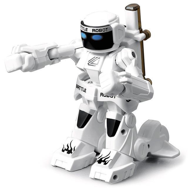 Mini Robot de combat intelligent RC 777 – 615G, 2.4G, jouet de combat pour garçons, sens, télécommande, Simulation, son et lumière, jouets corporels