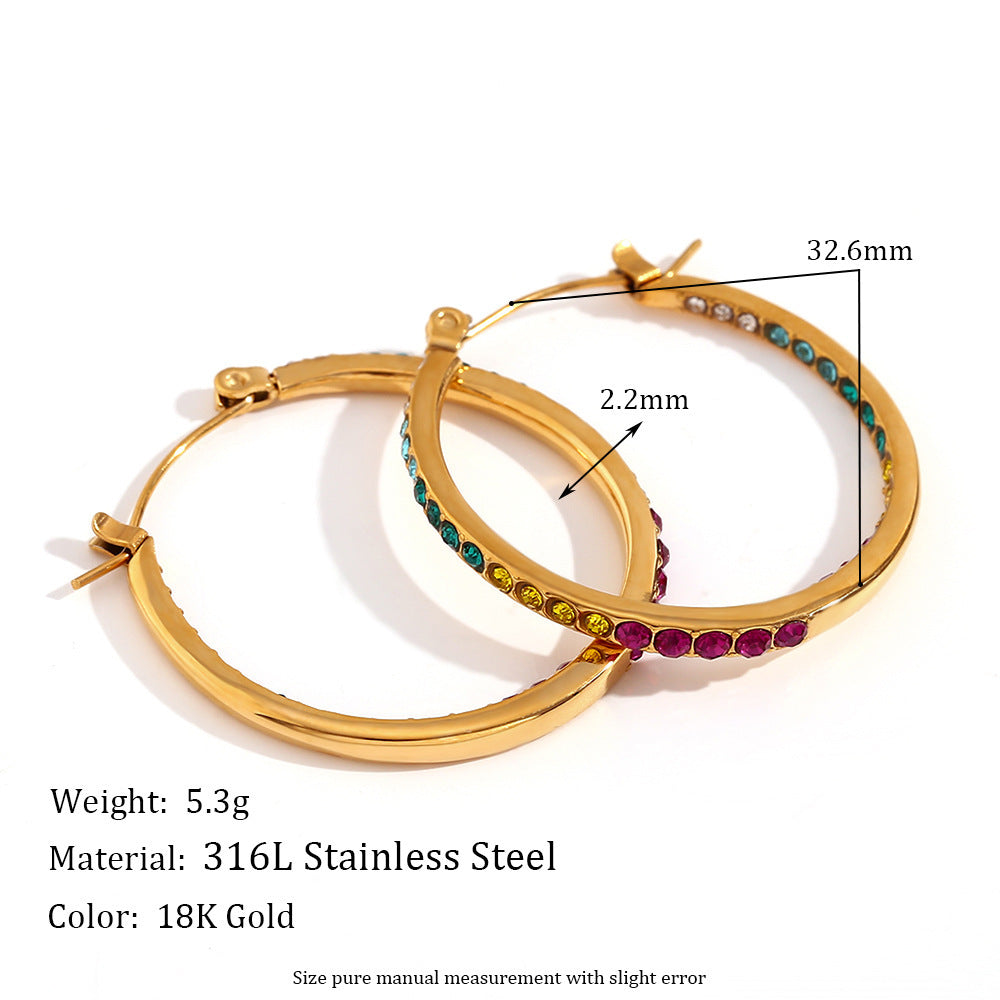 Boucles d'oreilles minimalistes de haute qualité, mode européenne et américaine