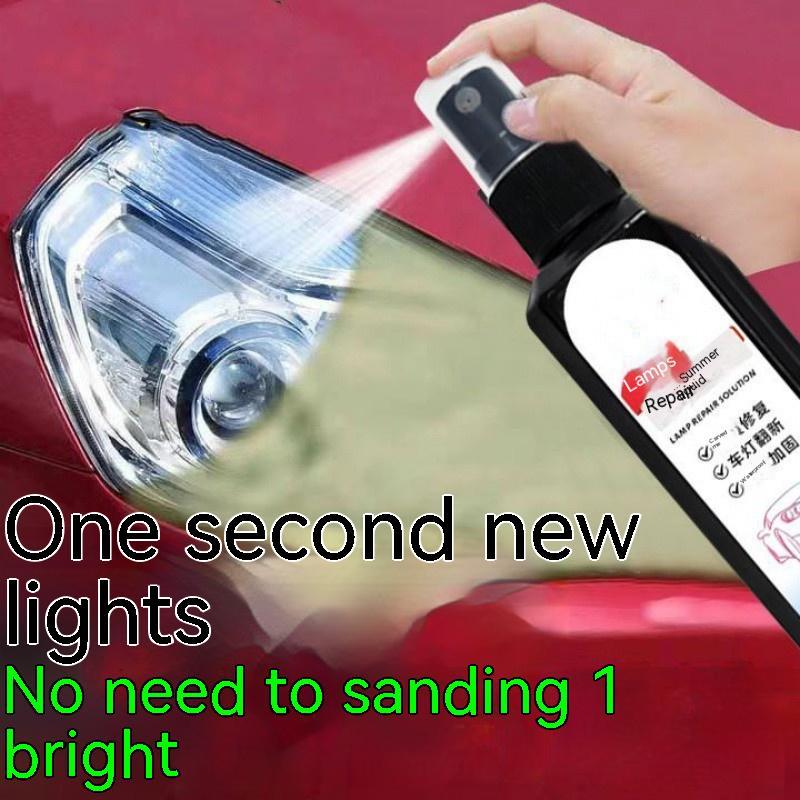 Líquido reparador de renovación de faros de coche