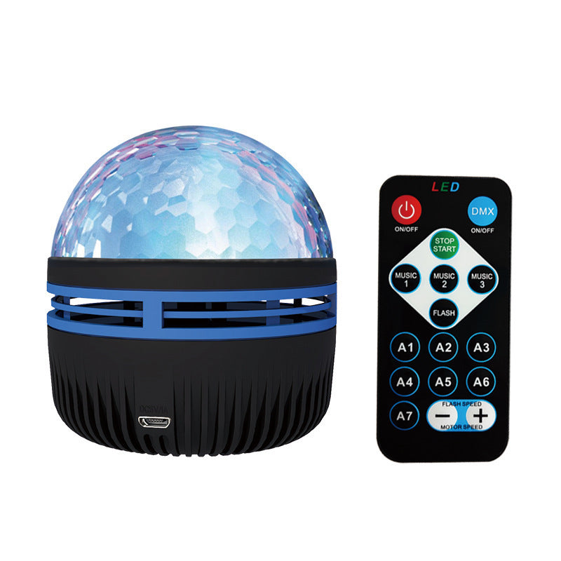 Remote Control Water Ripple Starry Sky Airdrop Small Night Lamp