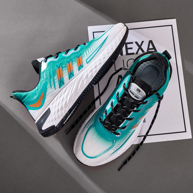 Zapatos para correr de malla personalizados de moda para hombre