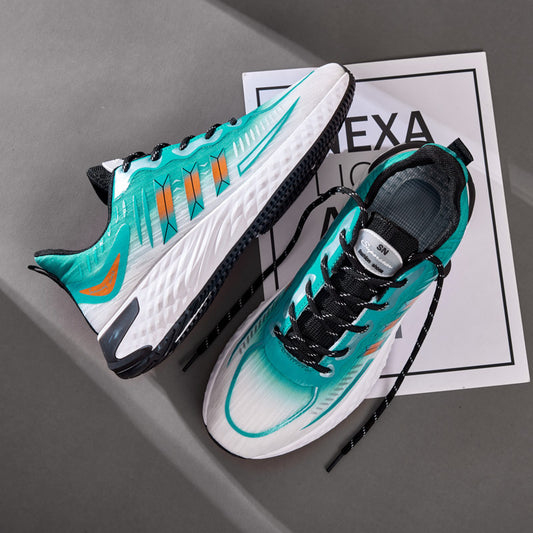 Zapatos para correr de malla personalizados de moda para hombre