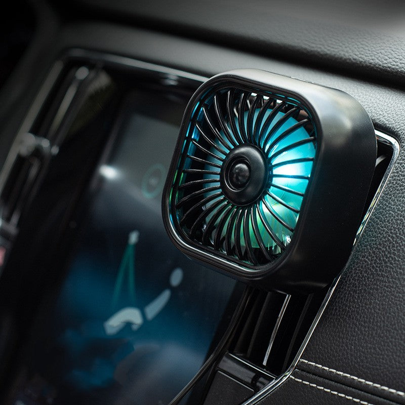 Ventilateur de voiture sortie d'air Usb petit ventilateur fournitures de voiture petit ventilateur électrique