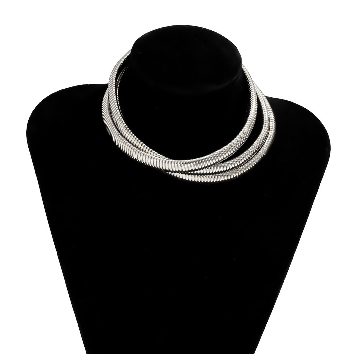 Fashion Metal Snake Bone Collar Women's Simple Multi-layer Necklace