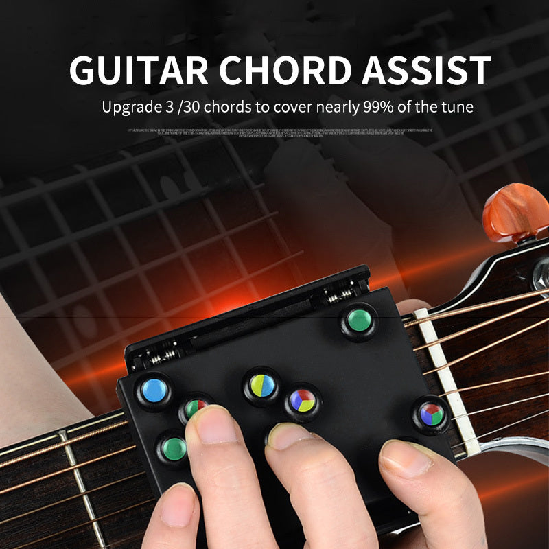 Entrenador de guitarra Práctica Accesorios para guitarra acústica Chord Buddy 21 acordes