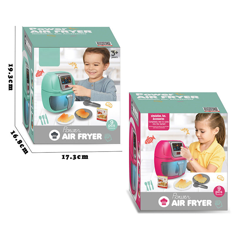 Nouveau Enfants jouent maison cuisine Simulation jouet Air friteuse